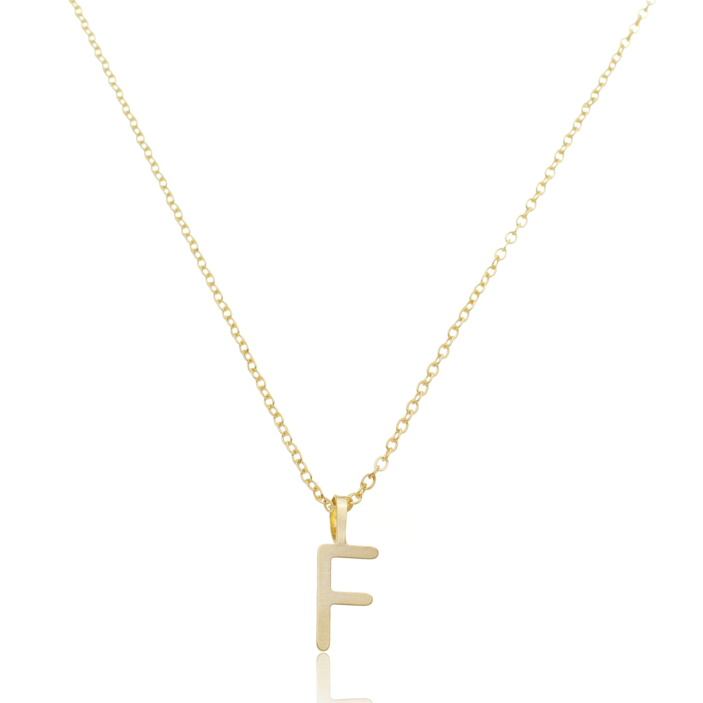 Colar Inicial Letra Banhado em Ouro 18k - Pague Apenas o Frete
