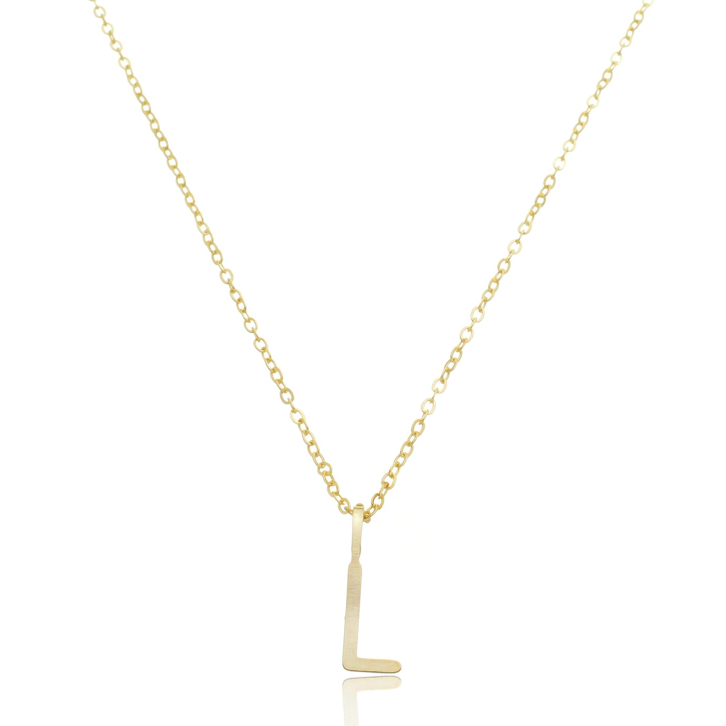 Colar Inicial Letra Banhado em Ouro 18k - Pague Apenas o Frete