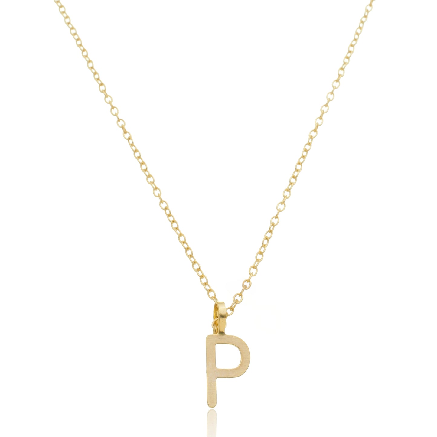 Colar Inicial Letra Banhado em Ouro 18k - Pague Apenas o Frete