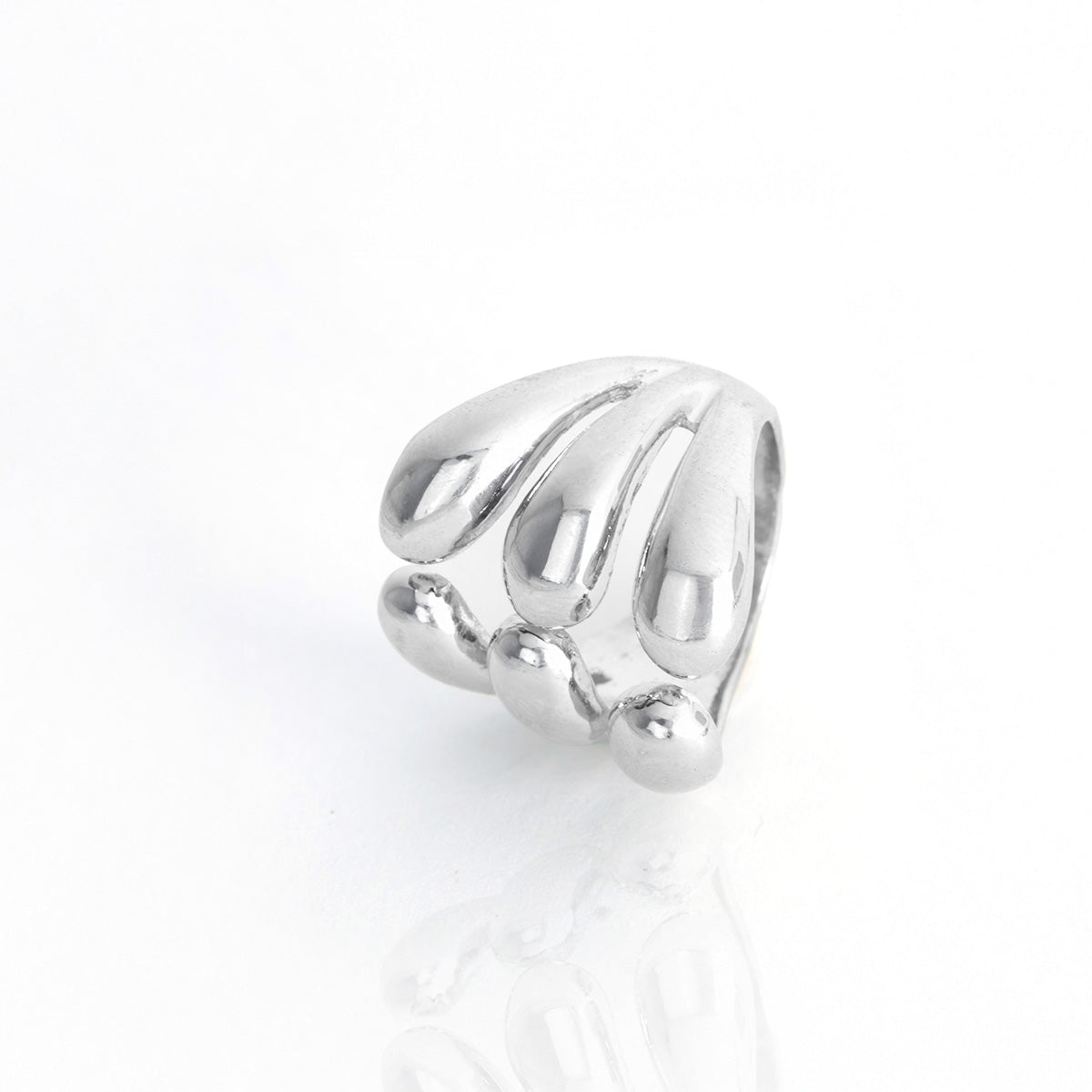 Anel Orgânico Regulável Tripla Gota