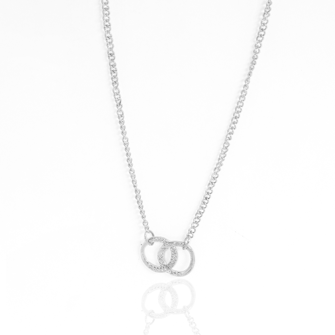 Colar Elo Duplo Banhado