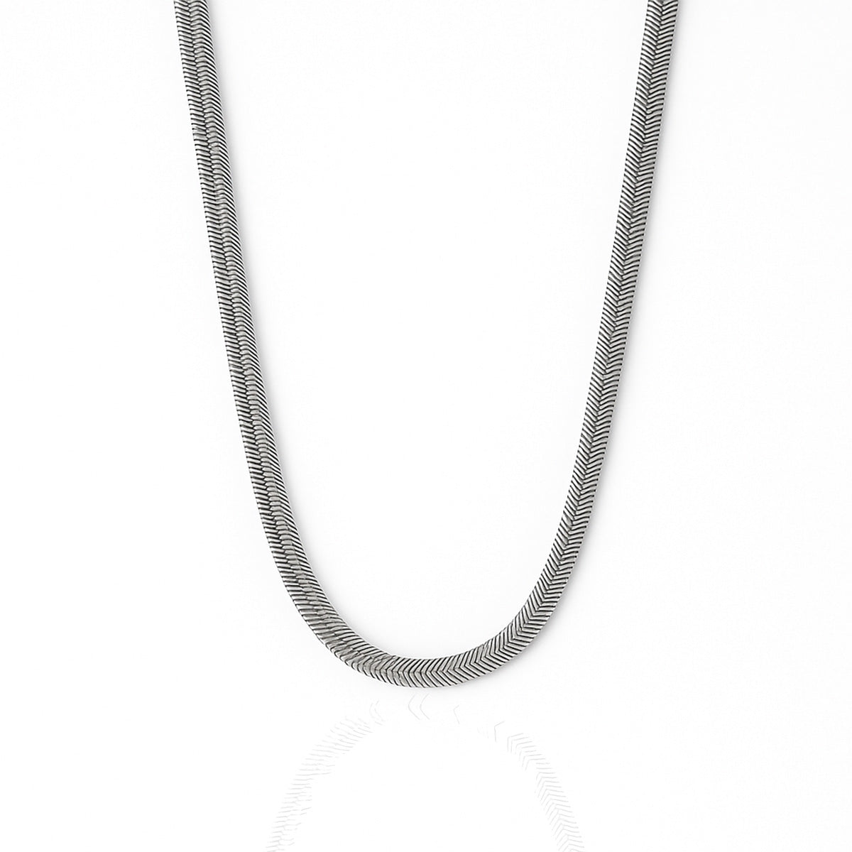 Colar Malha Snake Banhado