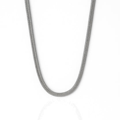 Colar Malha Snake Banhado