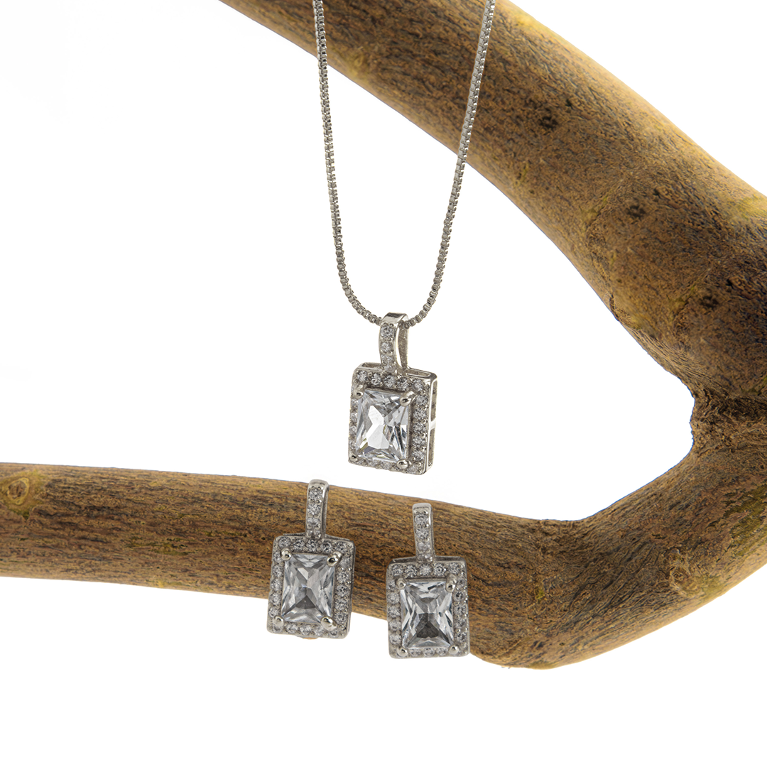 Conjunto Retangular De Zircônia