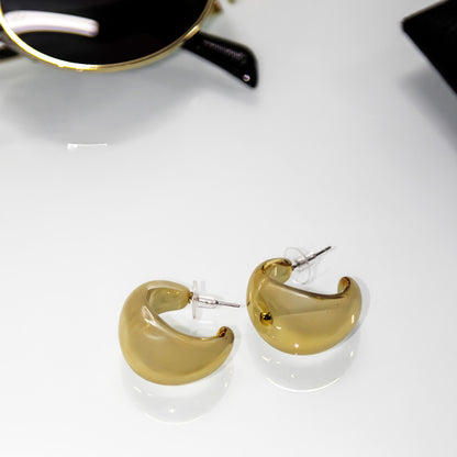 Brinco Argola Larga Banhado