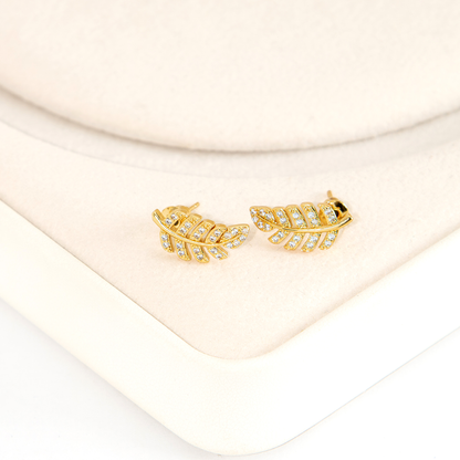 Brinco Costela De Adão Cravejado Banhado