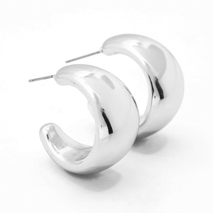 Brinco Argola Larga Banhado