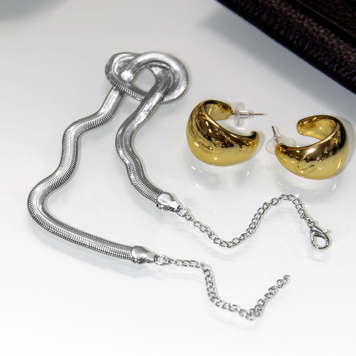 Brinco Argola Larga Banhado