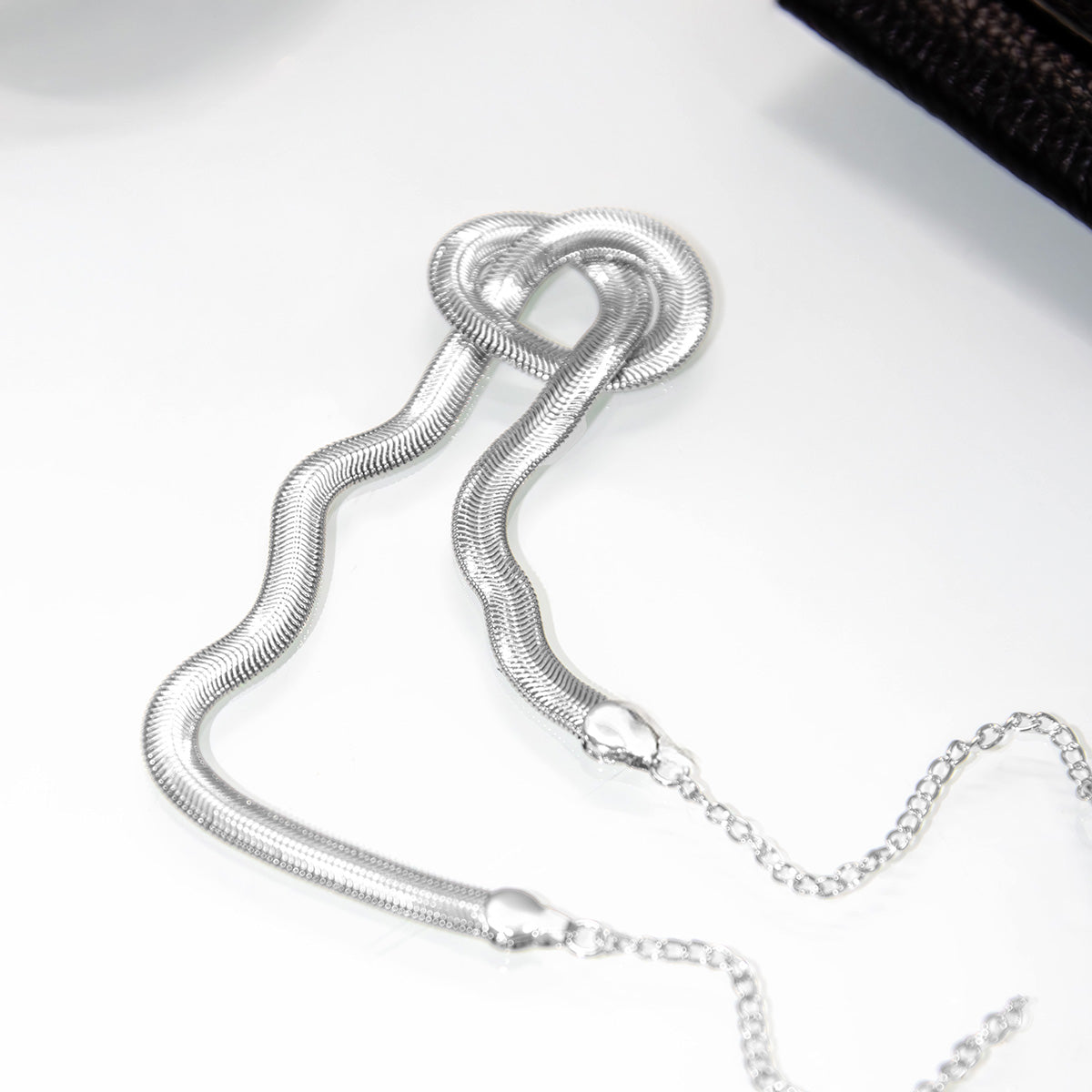 Colar Malha Snake Banhado