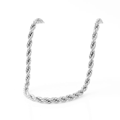 Cordão Trançado 60 cm Banhado em Ouro 18k