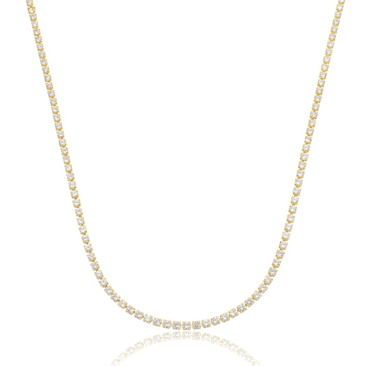 Colar Choker Riviera Banhado