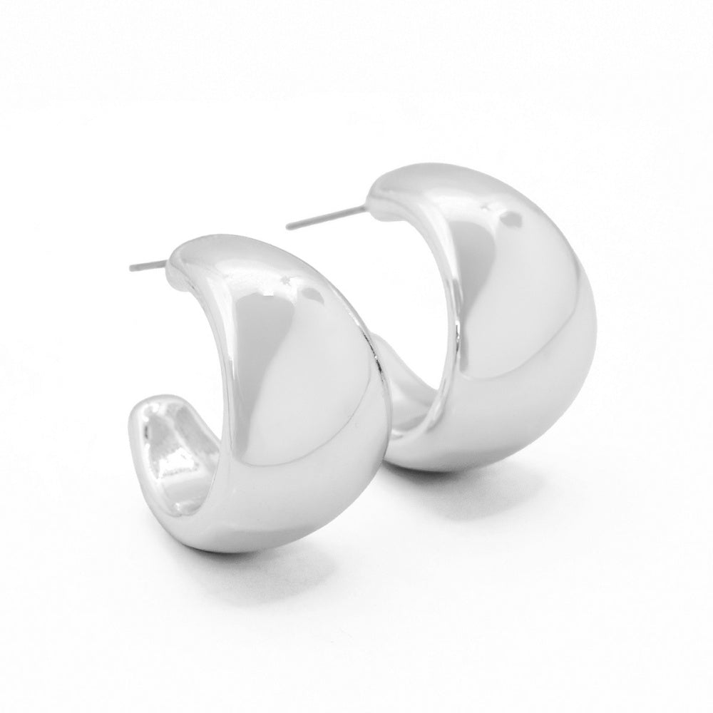 Brinco Argola Larga Banhado