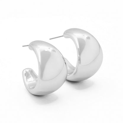 Brinco Argola Larga Banhado