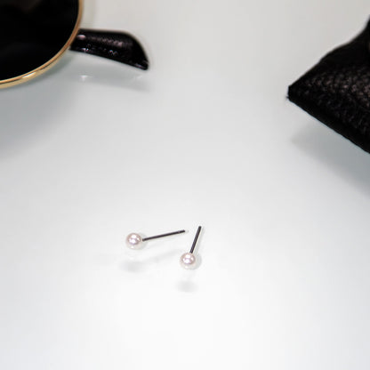 Brinco Perola Pequeno Pino Aço Inoxidavel
