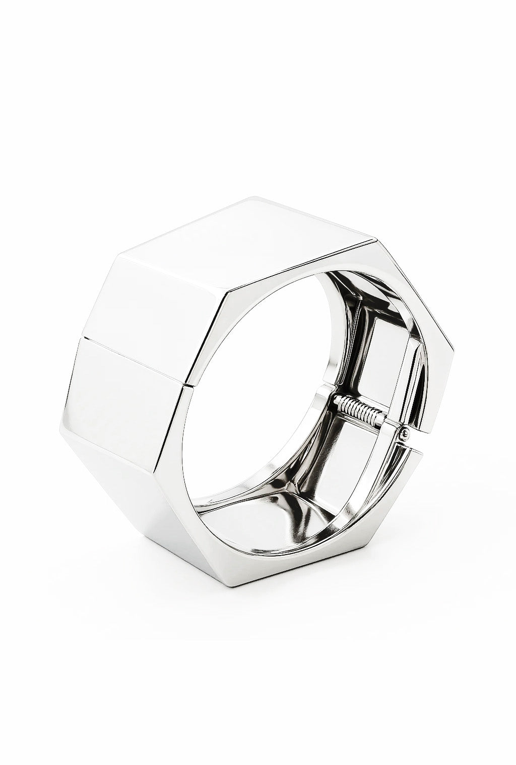 Bracelete Detalhe Geométrico Banhado