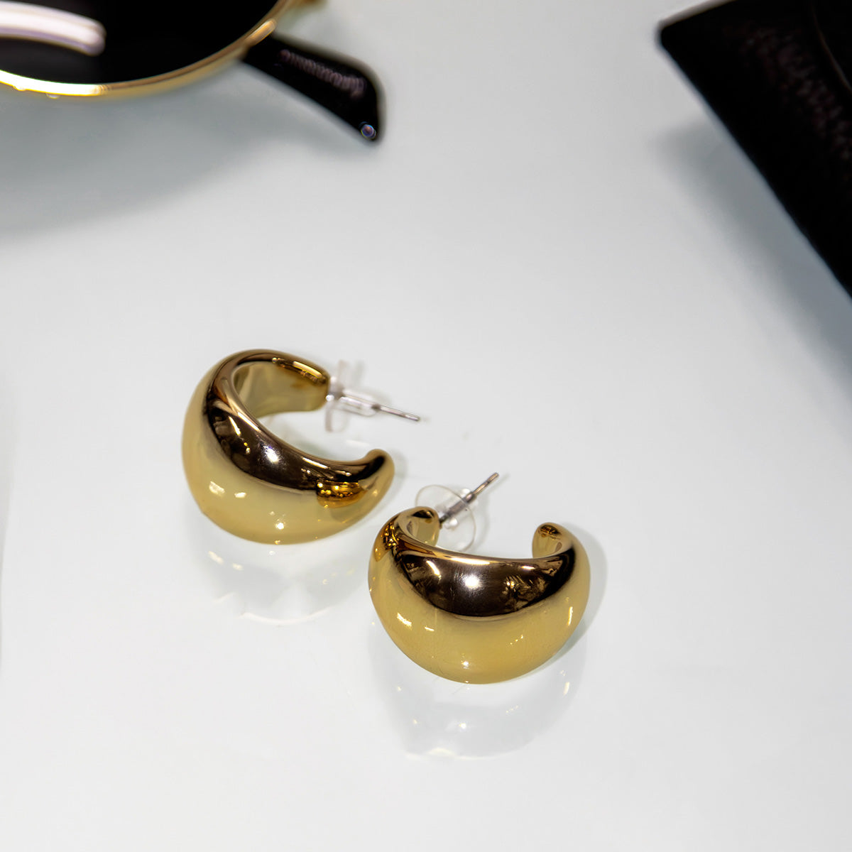 Brinco Argola Larga Banhado