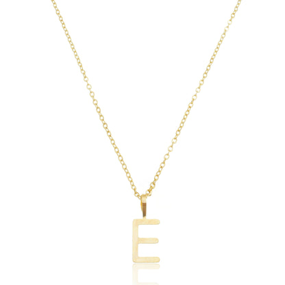 Colar Inicial Letra Banhado em Ouro 18k - Pague Apenas o Frete