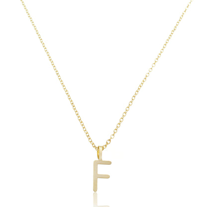 Colar Inicial Letra Banhado em Ouro 18k - Pague Apenas o Frete