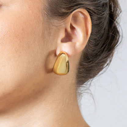 Brinco Argola Larga Banhado