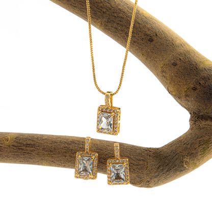 Conjunto Retangular De Zircônia