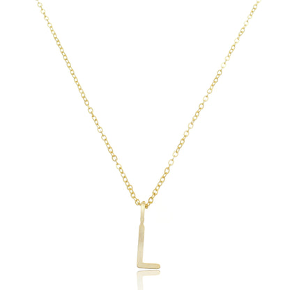 Colar Inicial Letra Banhado em Ouro 18k - Pague Apenas o Frete
