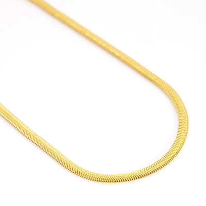 Colar Malha Snake 60 Cm