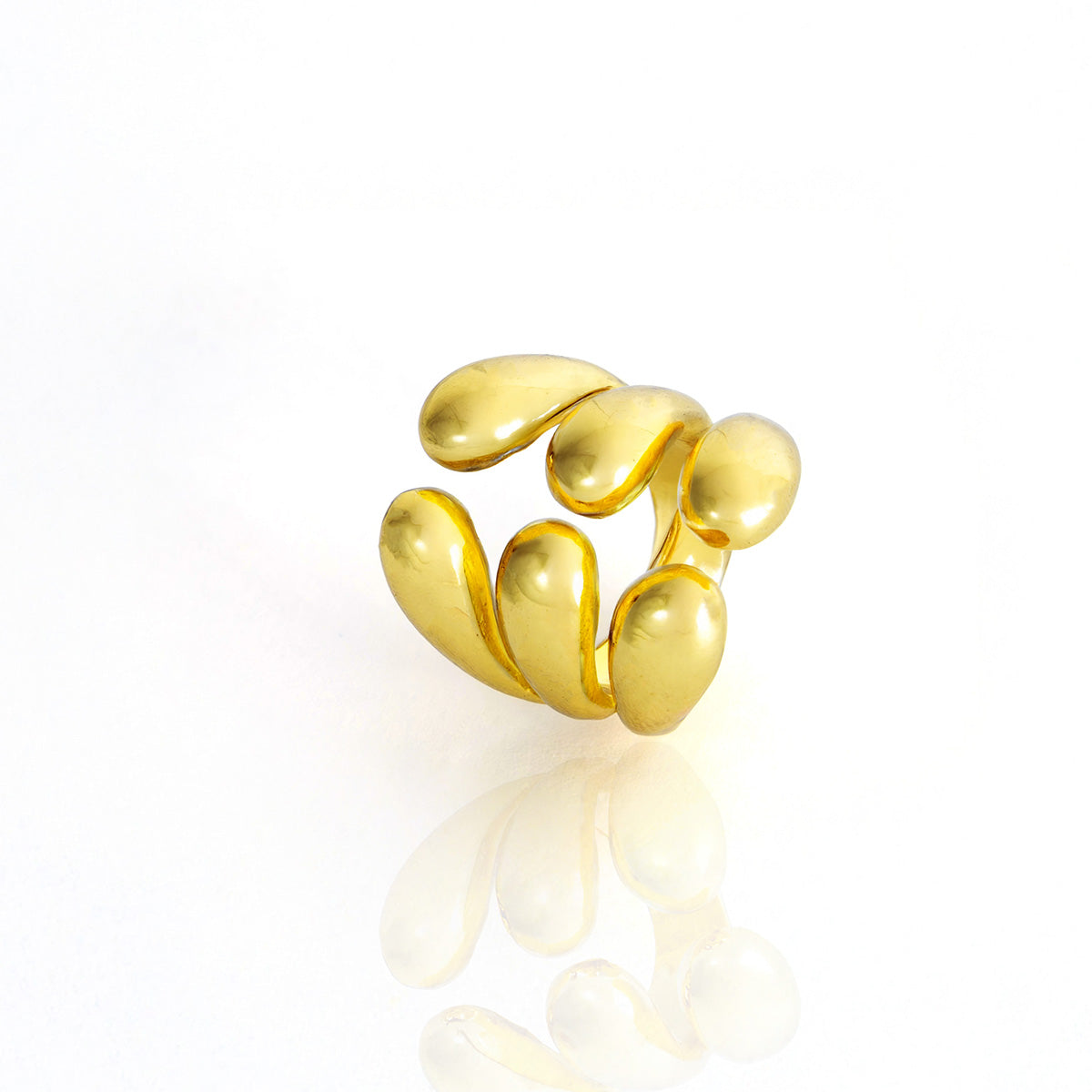 Anel Orgânico Regulável Tripla Gota