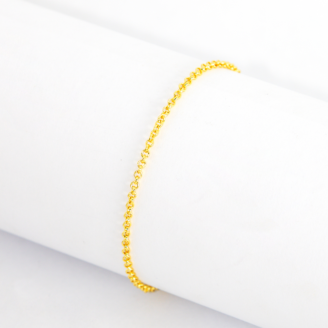 Pulseira Elo Português Banhado