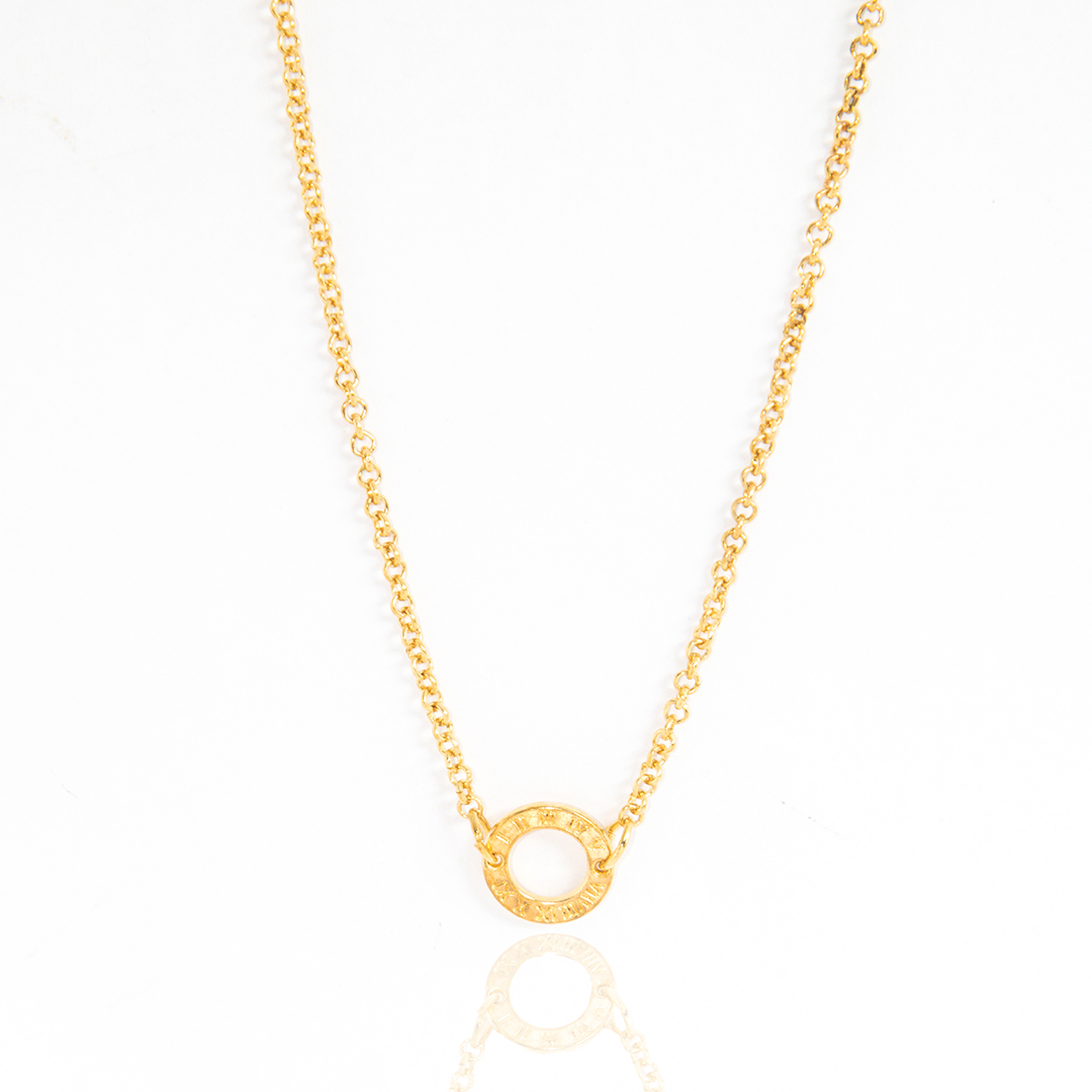 Colar Circulum Banhado