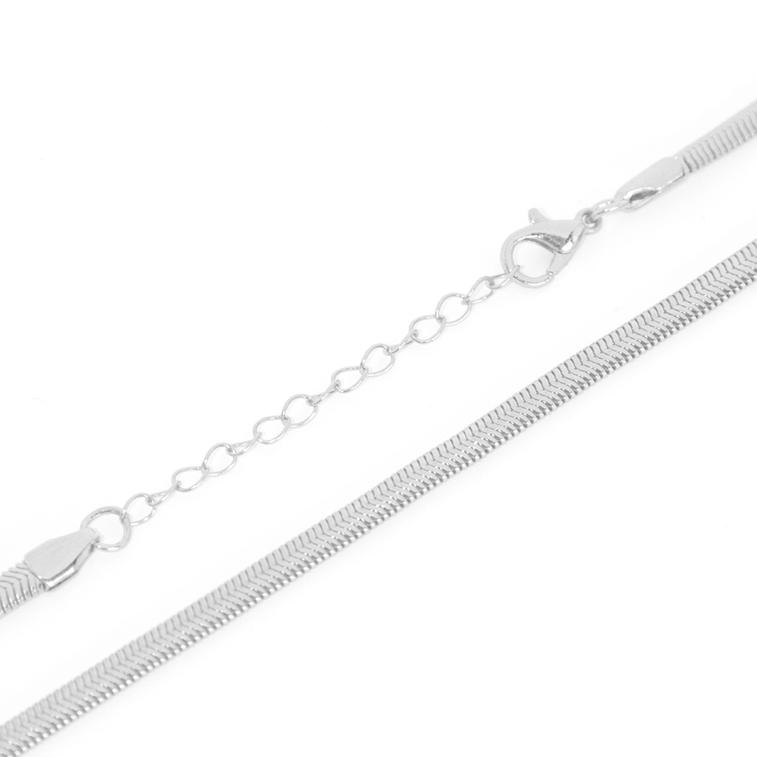 Colar Malha Snake 60 Cm