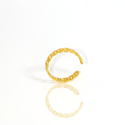 Anel Ajustável Elos de Corrente