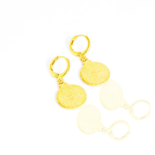 Brinco Oração Do Pai Nosso Banhado A Ouro